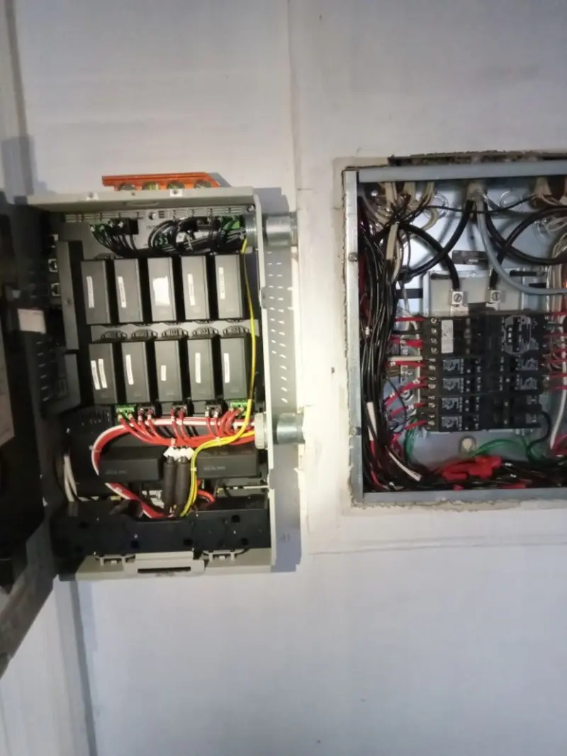 Electrical panel upgrade completed for Indoor Lighting Installation in Winnsboro